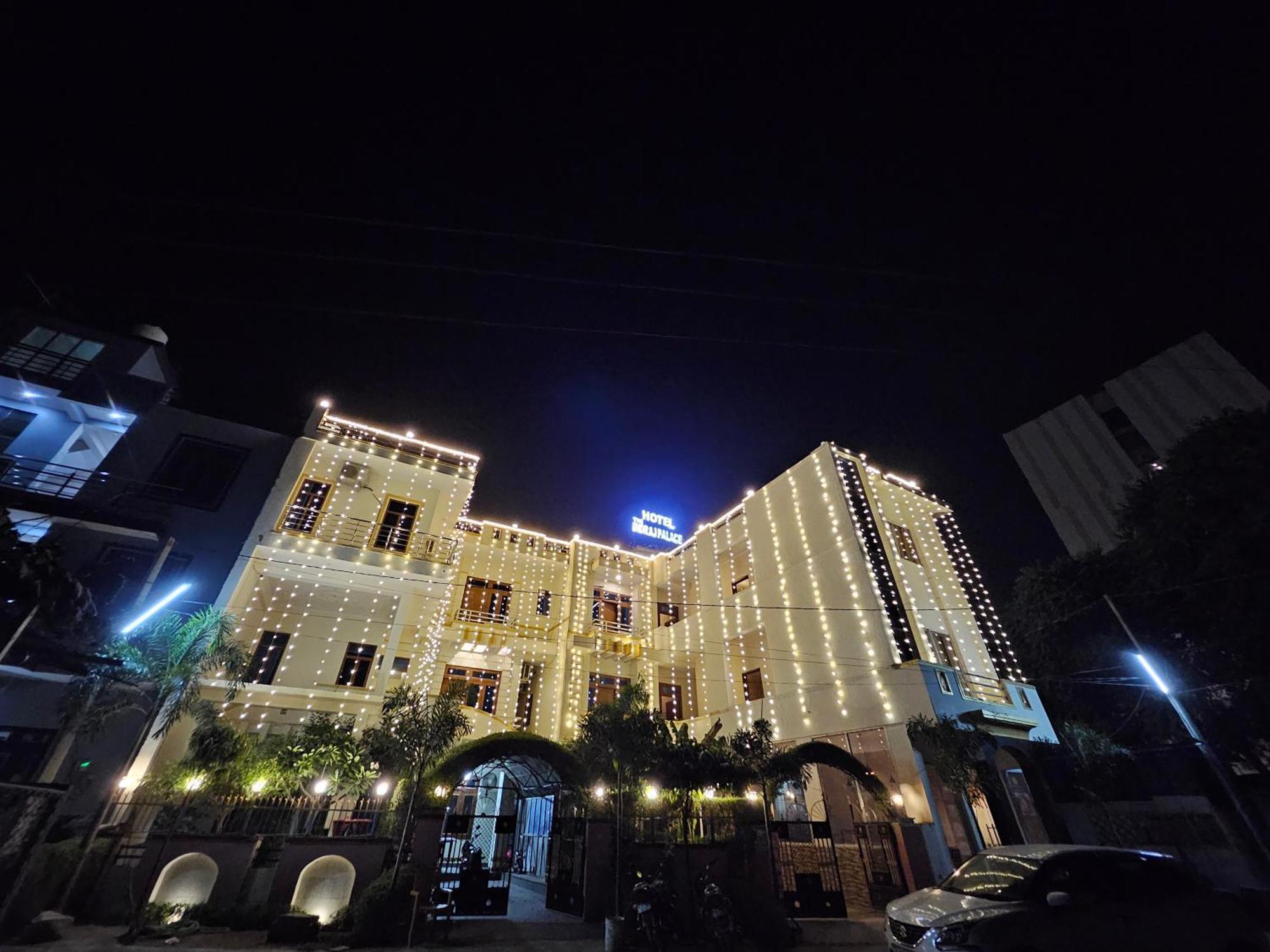 The Indraj Palace Hotel Jaipur Exterior photo