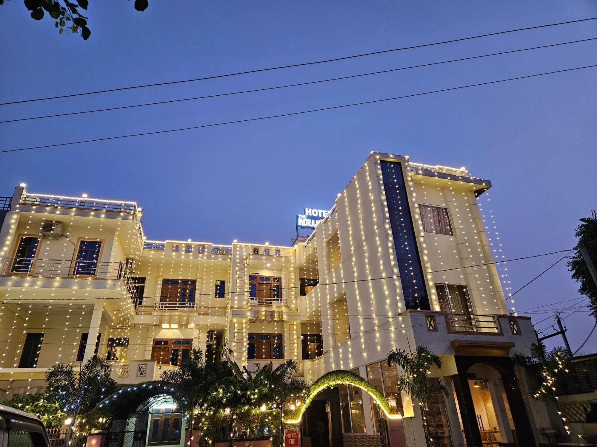 The Indraj Palace Hotel Jaipur Exterior photo